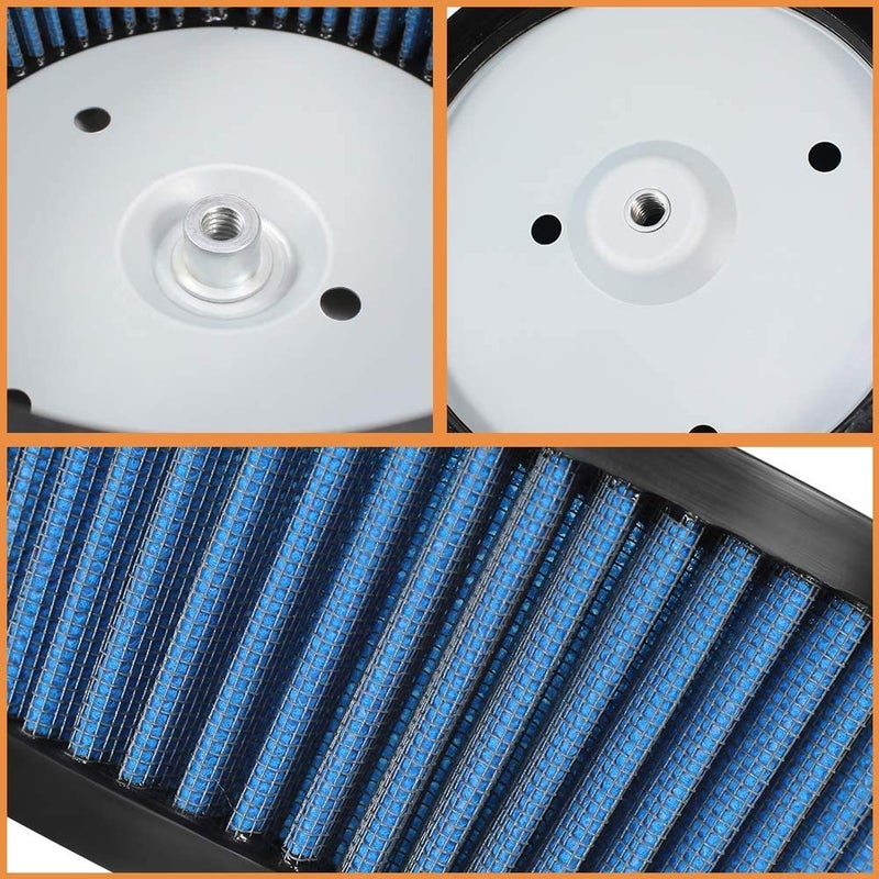 SOLLON HD-0800 29442-99e Air Filter for Harley Davidson Road King Electra Glide Screamin Eagle Road Glide Dyna Softail Springer Ultra Classic FatBoy Wide Street Super Glide 2944299C 2944299A 2944299B - Image 5